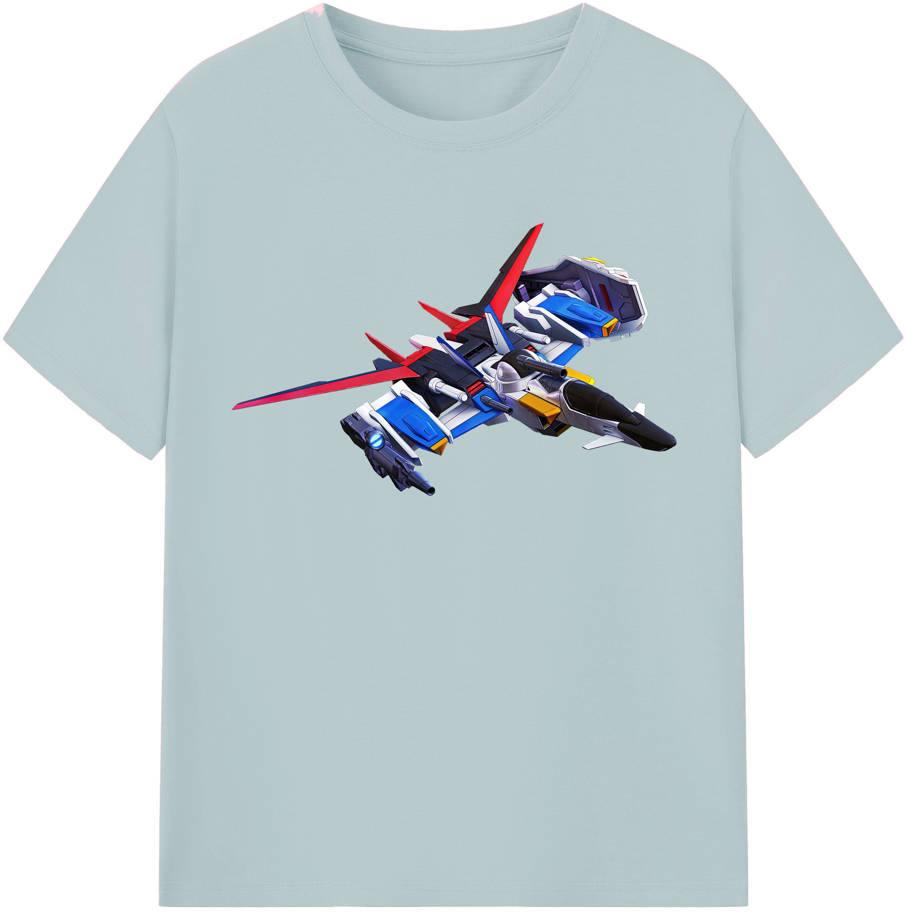 （画像用） 機動戦士ガンダム Mobile Suit Gundam 綿100％半袖Tシャツ（フロントプリント）